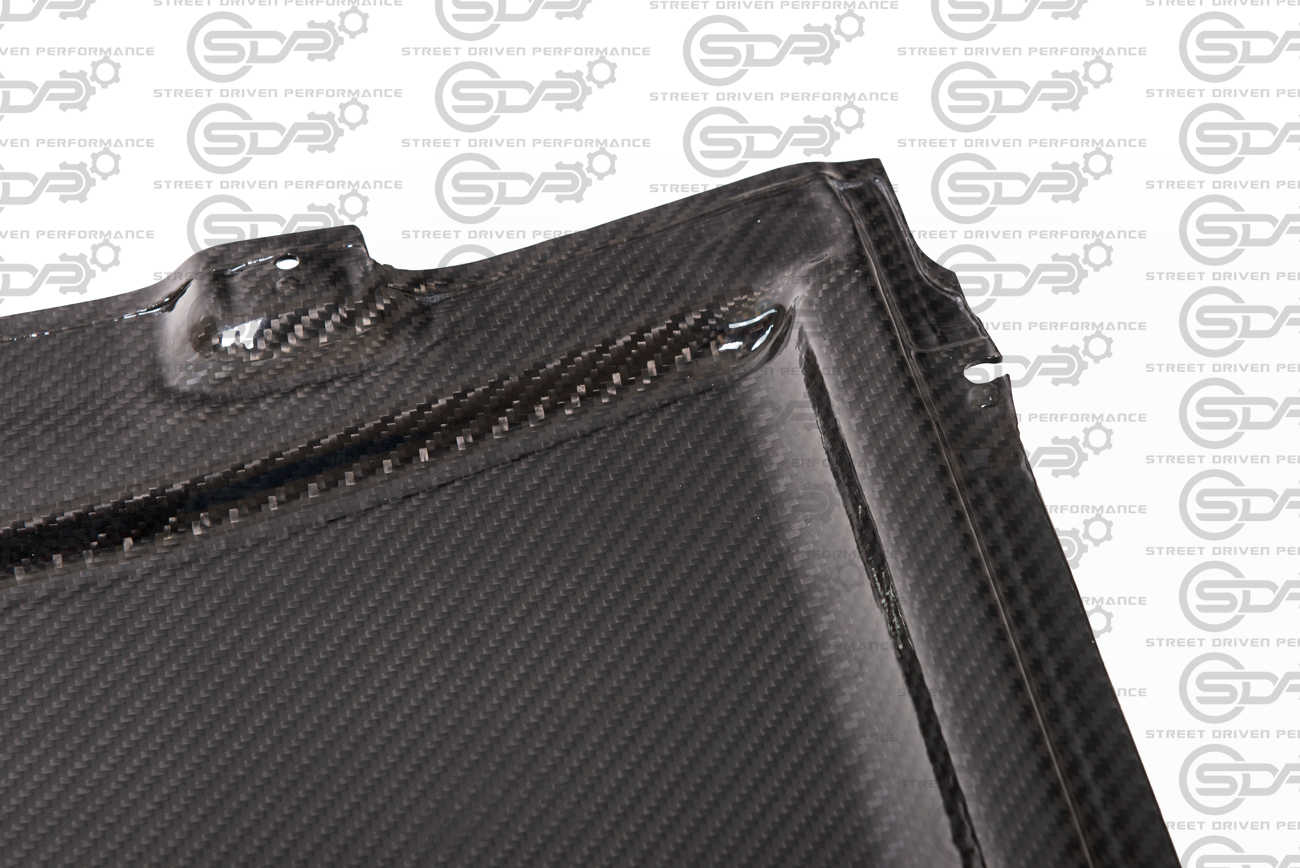 2020-2023 Ford Mustang GT500 | CARBON FIBER/ FORGED CARBON FIBER Front Hood Vent Rain Tray